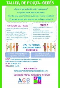 Taller de Porteo en Chafalladas