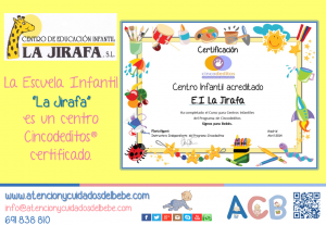 la jirafa centro cincodeditos certificado