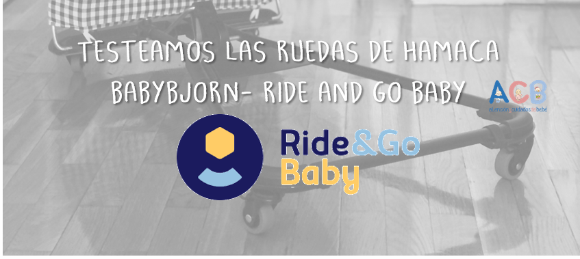 Ride and go baby, ruedas para la hamaca babybjorn