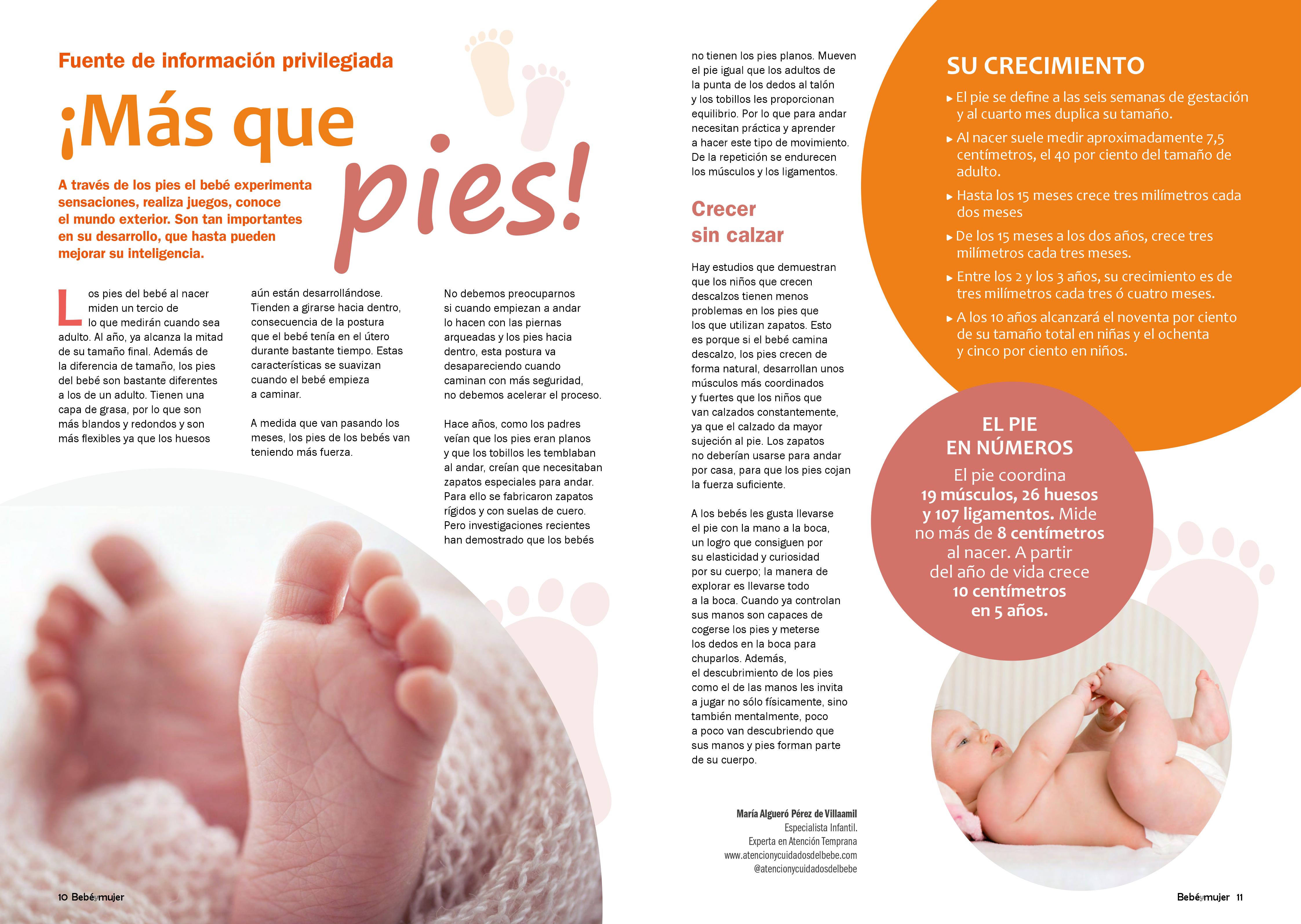 Bebé y Mujer: los pies del bebé - ACB