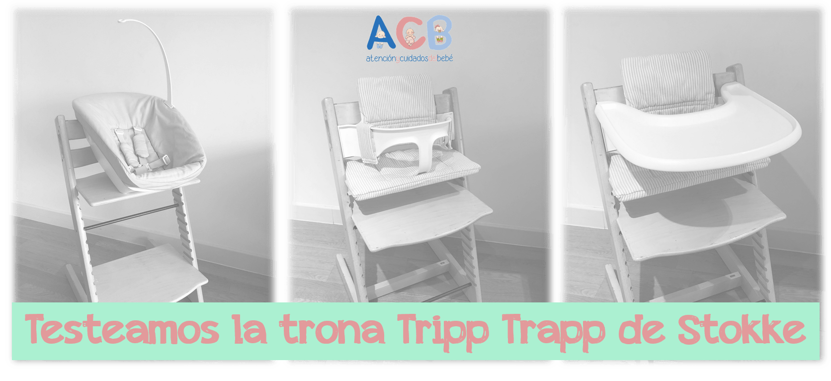 Trona Tripp Trapp de Stokke | Trona Evolutiva para bebes niños
